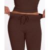 imageAnotherChill Womens 2 Piece Lounge Sets Straight Leg Pants Set Short Sleeve Crop Tshirt Casual Outfits Comfy LoungewearChocolate
