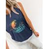 imageSleeveless Tank Tops for Women 2025 Summer Casual Blouses Graphic Tees Loose Fit Crewneck Vacation Outfits ShirtsPattern10