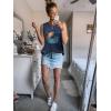 imageSleeveless Tank Tops for Women 2025 Summer Casual Blouses Graphic Tees Loose Fit Crewneck Vacation Outfits ShirtsPattern10