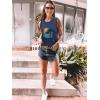 imageSleeveless Tank Tops for Women 2025 Summer Casual Blouses Graphic Tees Loose Fit Crewneck Vacation Outfits ShirtsPattern10