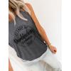 imageSleeveless Tank Tops for Women 2025 Summer Casual Blouses Graphic Tees Loose Fit Crewneck Vacation Outfits ShirtsPattern17