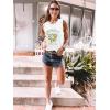 imageSleeveless Tank Tops for Women 2025 Summer Casual Blouses Graphic Tees Loose Fit Crewneck Vacation Outfits ShirtsPattern18