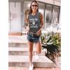 imageSleeveless Tank Tops for Women 2025 Summer Casual Blouses Graphic Tees Loose Fit Crewneck Vacation Outfits ShirtsPattern3