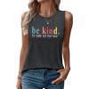imageSleeveless Tank Tops for Women 2025 Summer Casual Blouses Graphic Tees Loose Fit Crewneck Vacation Outfits ShirtsPattern6