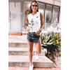 imageSleeveless Tank Tops for Women 2025 Summer Casual Blouses Graphic Tees Loose Fit Crewneck Vacation Outfits ShirtsPattern7