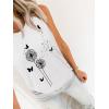 imageSleeveless Tank Tops for Women 2025 Summer Casual Blouses Graphic Tees Loose Fit Crewneck Vacation Outfits ShirtsPattern7