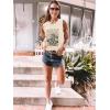 imageSleeveless Tank Tops for Women 2025 Summer Casual Blouses Graphic Tees Loose Fit Crewneck Vacation Outfits ShirtsPattern9