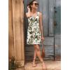 imageSummer Dresses for Women 2025 Sleeveless Floral Boho Swimsuit Cover Ups Casual Button Beach Vacation Tank SundressesPattern11