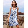 imageSummer Dresses for Women 2025 Sleeveless Floral Boho Swimsuit Cover Ups Casual Button Beach Vacation Tank SundressesPattern13