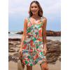 imageSummer Dresses for Women 2025 Sleeveless Floral Boho Swimsuit Cover Ups Casual Button Beach Vacation Tank SundressesPattern2