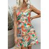 imageSummer Dresses for Women 2025 Sleeveless Floral Boho Swimsuit Cover Ups Casual Button Beach Vacation Tank SundressesPattern2