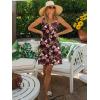 imageSummer Dresses for Women 2025 Sleeveless Floral Boho Swimsuit Cover Ups Casual Button Beach Vacation Tank SundressesPattern5