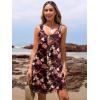 imageSummer Dresses for Women 2025 Sleeveless Floral Boho Swimsuit Cover Ups Casual Button Beach Vacation Tank SundressesPattern5