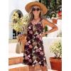 imageSummer Dresses for Women 2025 Sleeveless Floral Boho Swimsuit Cover Ups Casual Button Beach Vacation Tank SundressesPattern5