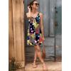 imageSummer Dresses for Women 2025 Sleeveless Floral Boho Swimsuit Cover Ups Casual Button Beach Vacation Tank SundressesPattern6