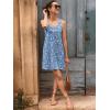 imageSummer Dresses for Women 2025 Sleeveless Floral Boho Swimsuit Cover Ups Casual Button Beach Vacation Tank SundressesPattern7