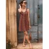 imageSummer Dresses for Women 2025 Sleeveless Floral Boho Swimsuit Cover Ups Casual Button Beach Vacation Tank SundressesPattern9