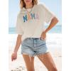 imageWomens Oversized T Shirts Graphic Tees Summer Short Sleeve Casual Loose Crewneck Basic Tunic Tops Trendy 2025Beige1