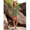 imageWomens Oversized T Shirts Graphic Tees Summer Short Sleeve Casual Loose Crewneck Basic Tunic Tops Trendy 2025Green1
