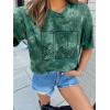 imageWomens Oversized T Shirts Graphic Tees Summer Short Sleeve Casual Loose Crewneck Basic Tunic Tops Trendy 2025Teal