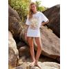 imageWomens Oversized T Shirts Graphic Tees Summer Short Sleeve Casual Loose Crewneck Basic Tunic Tops Trendy 2025White