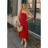 imageWomens Sleeveless Summer Dress Scoop Neck Casual Loose Flowy Midi Sundresses Tank Fit ampamp Flare Beach Vacation DressRed