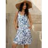 imageWomens Summer Dress 2025 Sleeveless Floral Boho Sundress Swimsuit Coverup Casual Loose Beach Vacation Tank DressesFloral 10