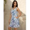 imageWomens Summer Dress 2025 Sleeveless Floral Boho Sundress Swimsuit Coverup Casual Loose Beach Vacation Tank DressesFloral 10