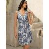 imageWomens Summer Dress 2025 Sleeveless Floral Boho Sundress Swimsuit Coverup Casual Loose Beach Vacation Tank DressesFloral 14