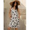 imageWomens Summer Dress 2025 Sleeveless Floral Boho Sundress Swimsuit Coverup Casual Loose Beach Vacation Tank DressesFloral 16