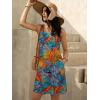 imageWomens Summer Dress 2025 Sleeveless Floral Boho Sundress Swimsuit Coverup Casual Loose Beach Vacation Tank DressesFloral 27
