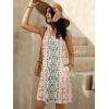 imageWomens Summer Dress 2025 Sleeveless Floral Boho Sundress Swimsuit Coverup Casual Loose Beach Vacation Tank DressesFloral 5