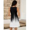 imageWomens Summer Dress 2025 Sleeveless Floral Boho Sundress Swimsuit Coverup Casual Loose Beach Vacation Tank DressesMulticolor 15