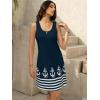imageWomens Summer Dress 2025 Sleeveless Floral Boho Sundress Swimsuit Coverup Casual Loose Beach Vacation Tank DressesMulticolor 21