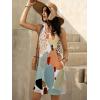 imageWomens Summer Dress 2025 Sleeveless Floral Boho Sundress Swimsuit Coverup Casual Loose Beach Vacation Tank DressesMulticolor 24