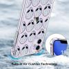 imagefor iPhone 11 Pro Max Case with Screen Protector  Stylish Elegant Floral Design on Soft Clear TPU  Slim Fit Protective Phone Cover for Women and Girls  Purple LavenderAliens