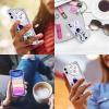 imagefor iPhone 11 Pro Max Case with Screen Protector  Stylish Elegant Floral Design on Soft Clear TPU  Slim Fit Protective Phone Cover for Women and Girls  Purple LavenderAstronaut and Moom