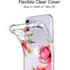 imagefor iPhone 11 Pro Max Case with Screen Protector  Stylish Elegant Floral Design on Soft Clear TPU  Slim Fit Protective Phone Cover for Women and Girls  Purple LavenderBlossom Florals