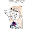 imagefor iPhone 11 Pro Max Case with Screen Protector  Stylish Elegant Floral Design on Soft Clear TPU  Slim Fit Protective Phone Cover for Women and Girls  Purple LavenderAstronaut and Moom