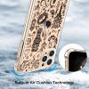 imagefor iPhone 11 Pro Max Case with Screen Protector  Stylish Elegant Floral Design on Soft Clear TPU  Slim Fit Protective Phone Cover for Women and Girls  Purple LavenderMagic Items