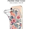 imagefor iPhone 11 Pro Max Case with Screen Protector  Stylish Elegant Floral Design on Soft Clear TPU  Slim Fit Protective Phone Cover for Women and Girls  Purple LavenderBlooms Floral Flower