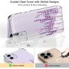 imagefor iPhone 11 Pro Max Case with Screen Protector  Stylish Elegant Floral Design on Soft Clear TPU  Slim Fit Protective Phone Cover for Women and Girls  Purple LavenderTiny Lavender