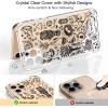 imagefor iPhone 11 Pro Max Case with Screen Protector  Stylish Elegant Floral Design on Soft Clear TPU  Slim Fit Protective Phone Cover for Women and Girls  Purple LavenderMagic Items