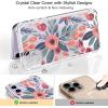 imagefor iPhone 11 Pro Max Case with Screen Protector  Stylish Elegant Floral Design on Soft Clear TPU  Slim Fit Protective Phone Cover for Women and Girls  Purple LavenderBlooms Floral Flower