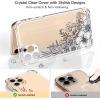 imagefor iPhone 11 Pro Max Case with Screen Protector  Stylish Elegant Floral Design on Soft Clear TPU  Slim Fit Protective Phone Cover for Women and Girls  Purple LavenderBeautiful Tiny Floral Flower