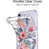 imagefor iPhone 11 Pro Max Case with Screen Protector  Stylish Elegant Floral Design on Soft Clear TPU  Slim Fit Protective Phone Cover for Women and Girls  Purple LavenderBlooms Floral Flower