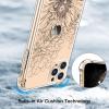 imagefor iPhone 11 Pro Max Case with Screen Protector  Stylish Elegant Floral Design on Soft Clear TPU  Slim Fit Protective Phone Cover for Women and Girls  Purple LavenderBlooming Floral Flower