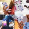 imagefor iPhone 11 Pro Max Case with Screen Protector  Stylish Elegant Floral Design on Soft Clear TPU  Slim Fit Protective Phone Cover for Women and Girls  Purple LavenderColorful Dinosaurs