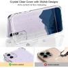 imagefor iPhone 11 Pro Max Case with Screen Protector  Stylish Elegant Floral Design on Soft Clear TPU  Slim Fit Protective Phone Cover for Women and Girls  Purple LavenderMountains