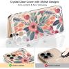 imagefor iPhone 11 Pro Max Case with Screen Protector  Stylish Elegant Floral Design on Soft Clear TPU  Slim Fit Protective Phone Cover for Women and Girls  Purple LavenderBlooms Floral Flower